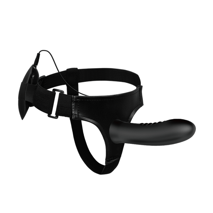 PRETTY LOVE – MYRON STRAP ON CON VIBRACION Y DILDO HUECO