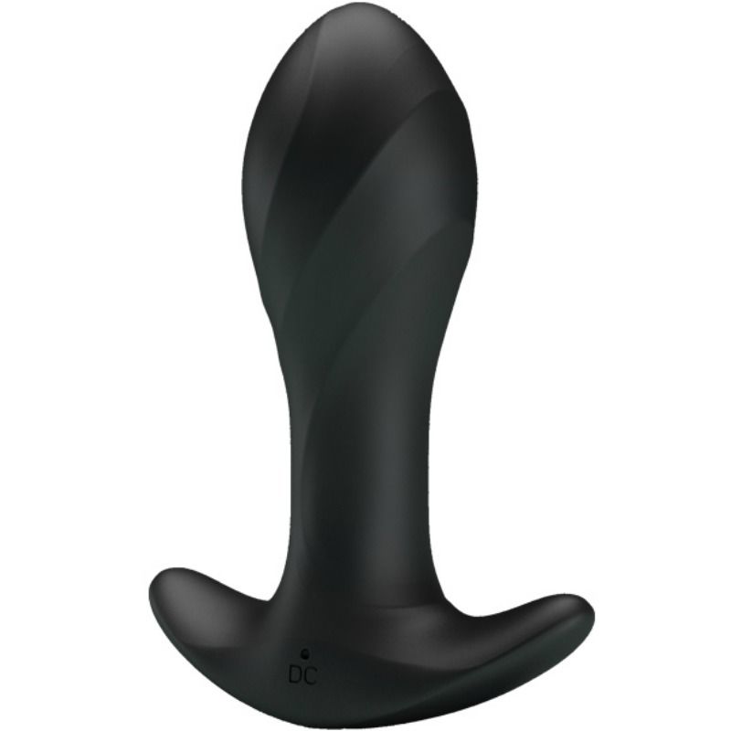 PRETTY LOVE – VIBRADOR ANAL NEGRO