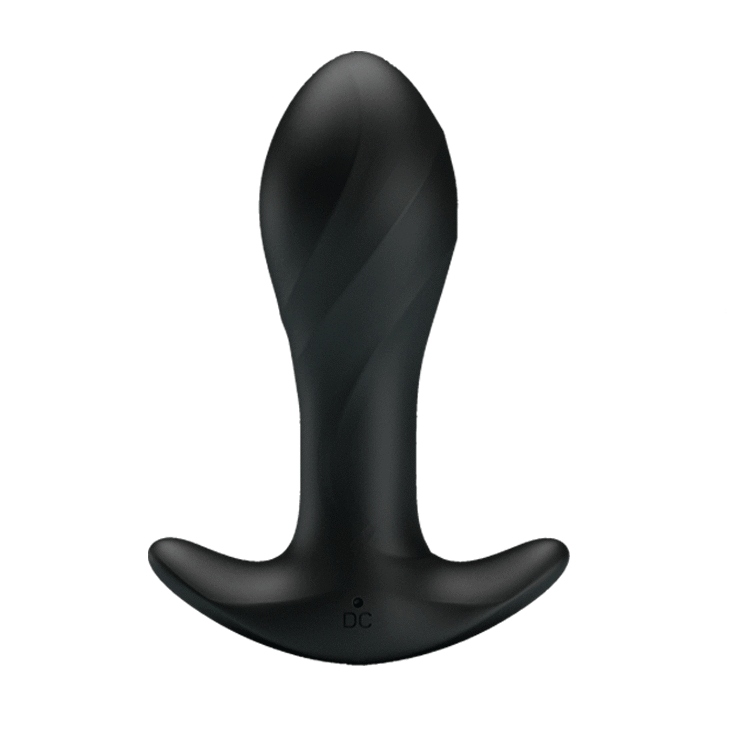 PRETTY LOVE – VIBRADOR ANAL NEGRO