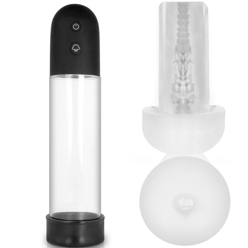 PUMP ADDICTED – BOMBA ERECCIÓN RX11 AUTOMÁTICA CON MASTURBADOR