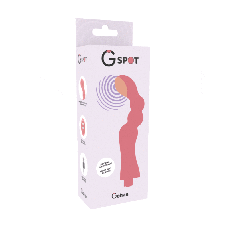 G-SPOT – GOHAN VIBRADOR PUNTO G LIGHT RED