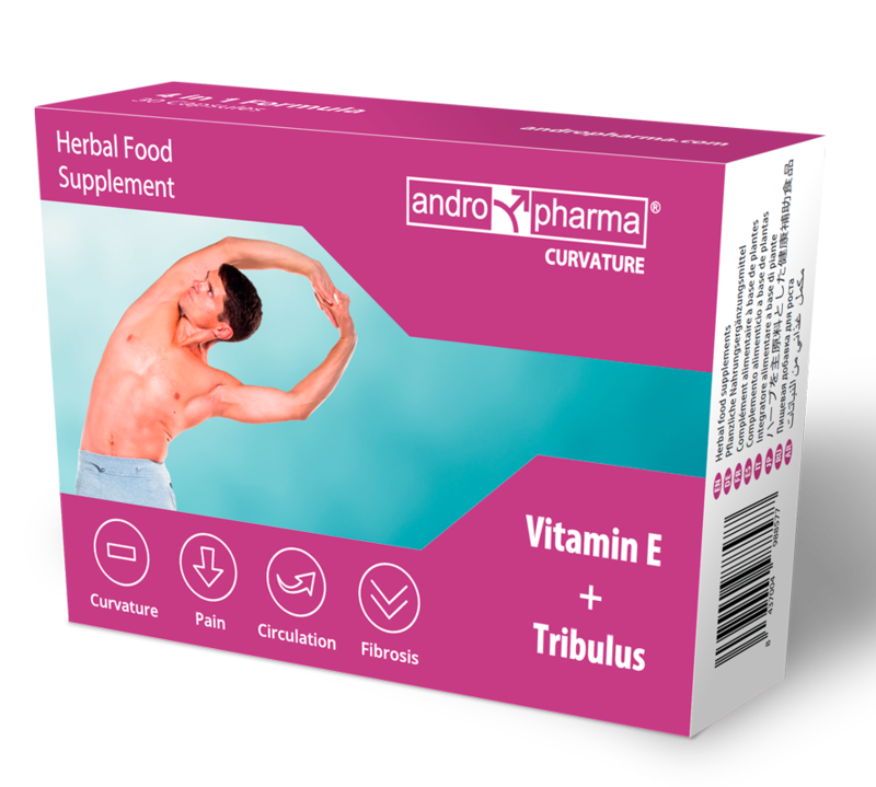 ANDROPHARMA – CURVATURE TRATAMIENTO PEYRONIE