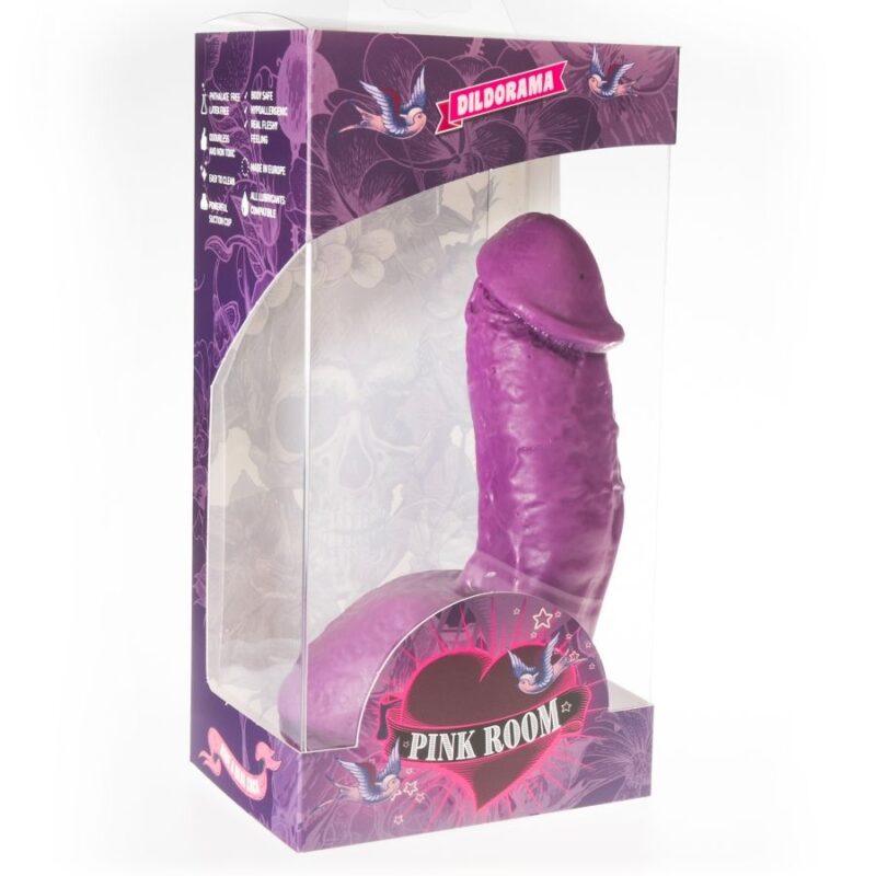 PINK ROOM – ELIAN DILDO REALISTICO LILA 17.5 CM