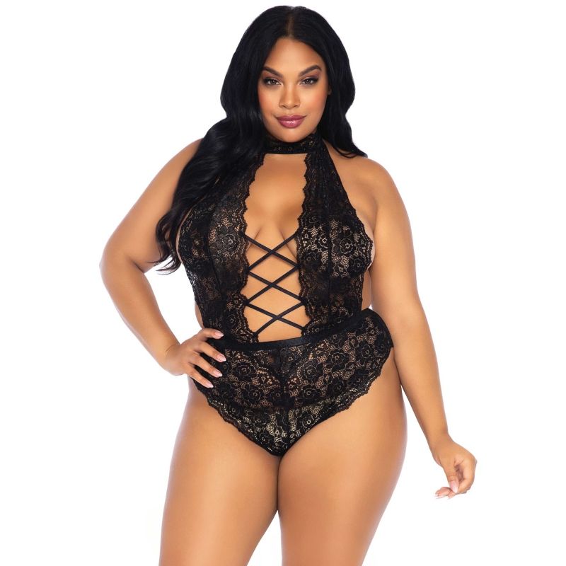 LEG AVENUE – TEDDY ABERTURA FRONTAL TALLA GRANDE
