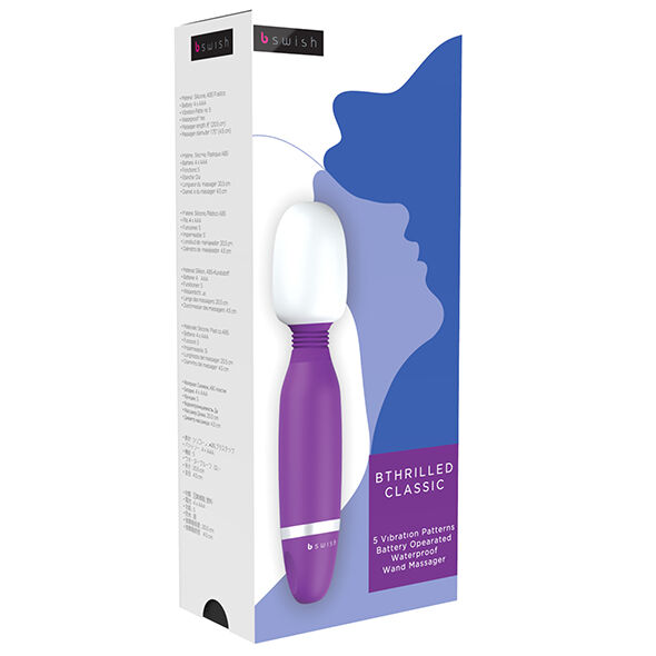 B SWISH – MASAJEADOR BTHRILLED CLASSIC LILA