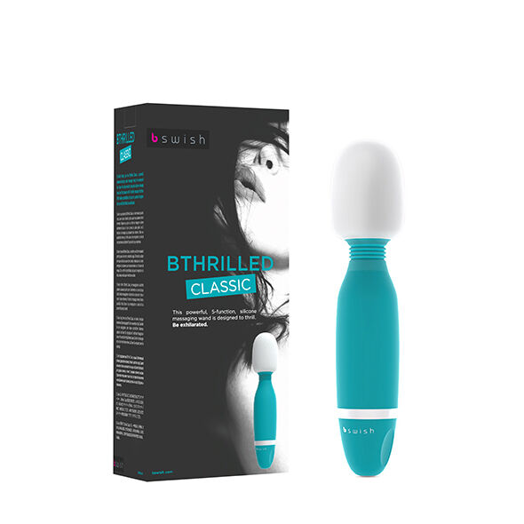 B SWISH – BTHRILLED CLASSIC WAND VIBRATOR JADE