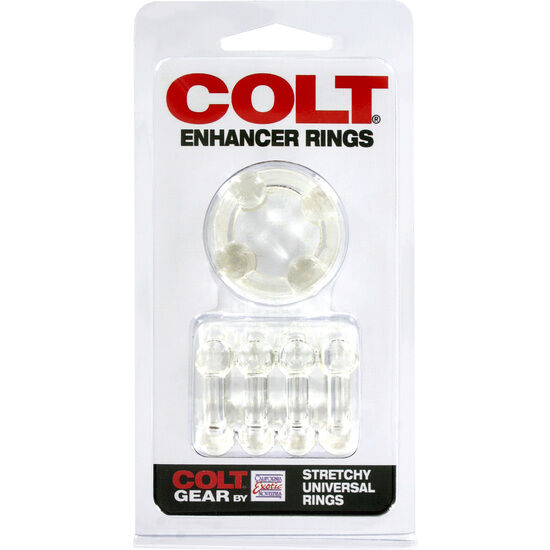 CALEXOTICS – COLT ENHANCER RINGS ANILLOS PARA EL PENE TRANSPARENTES