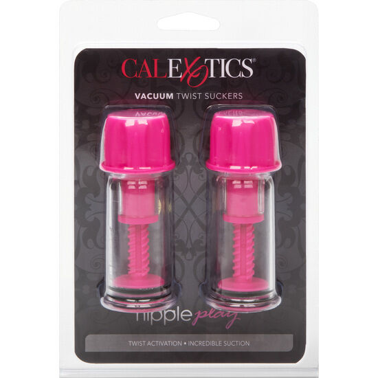 CALEXOTICS – VACCUM TWIST SUCCIONADORES PEZONES ROSA