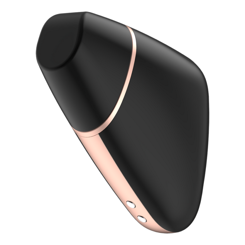 SATISFYER – LOVE TRIANGLE ESTIMULADOR Y VIBRADOR NEGRO