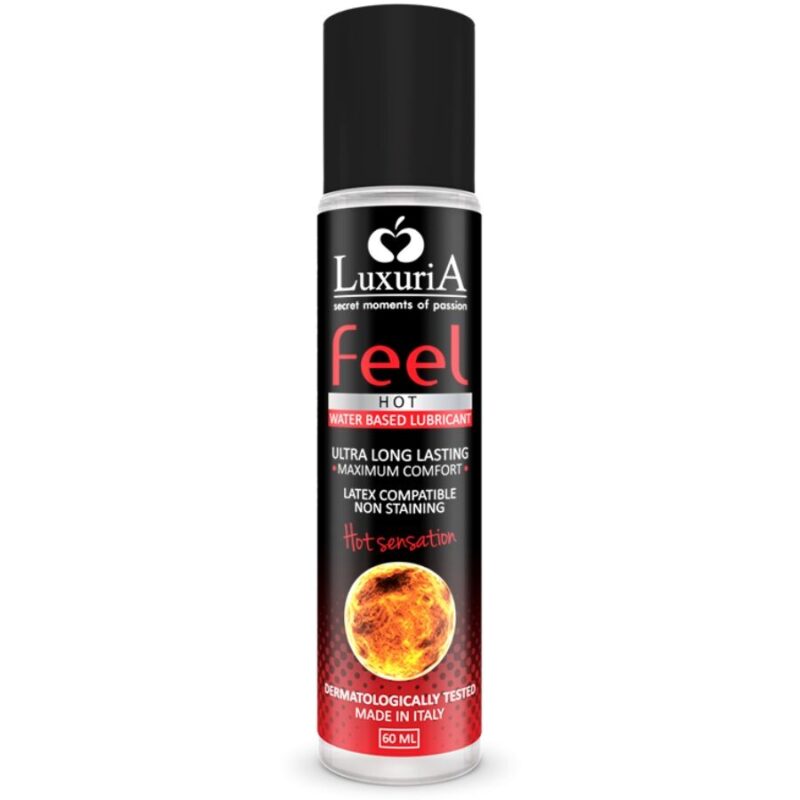 INTIMATELINE – LUXURIA FEEL HOT SENSATION LUBRICANTE BASE AGUA EFECTO CALOR 60 ML