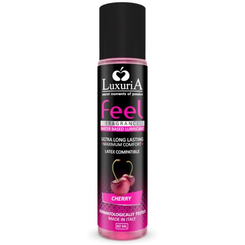 INTIMATELINE – LUXURIA FEEL LUBRICANTE BASE AGUA CEREZA 60 ML