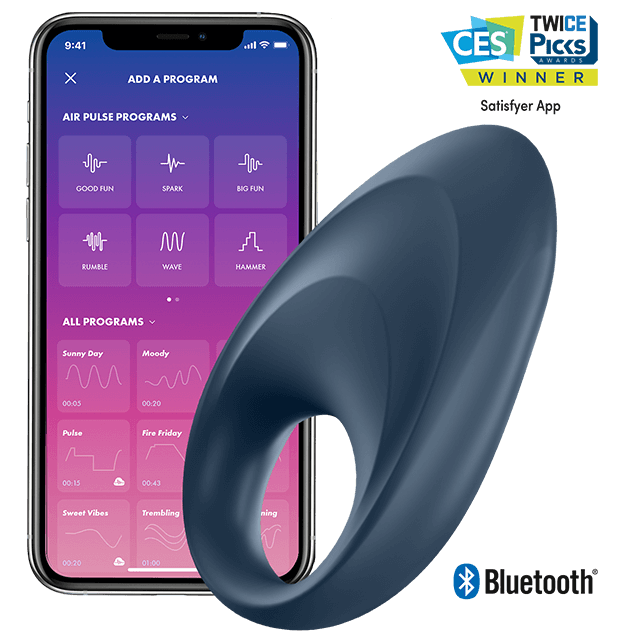 SATISFYER – MIGHTY ONE ANILLO VIBRADOR APP