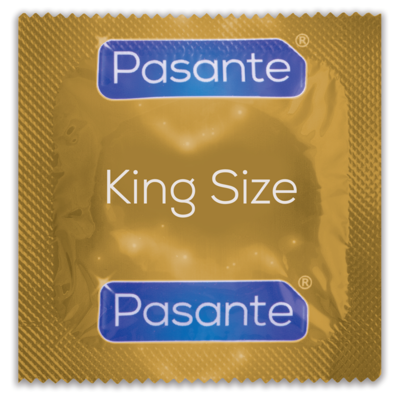 PASANTE – PRESERVATIVOS KING MS LARGOS Y ANCHOS 3 UNIDADES