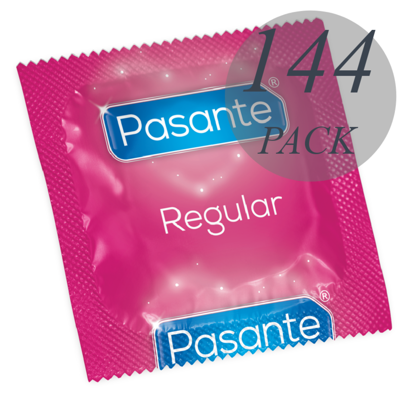 PASANTE – CONDOM GAMA REGULAR 144 UNIDADES