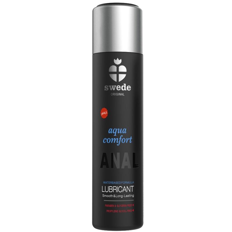 SWEDE – AQUA COMFORT LUBRICANTE ANAL BASE AGUA 120 ML