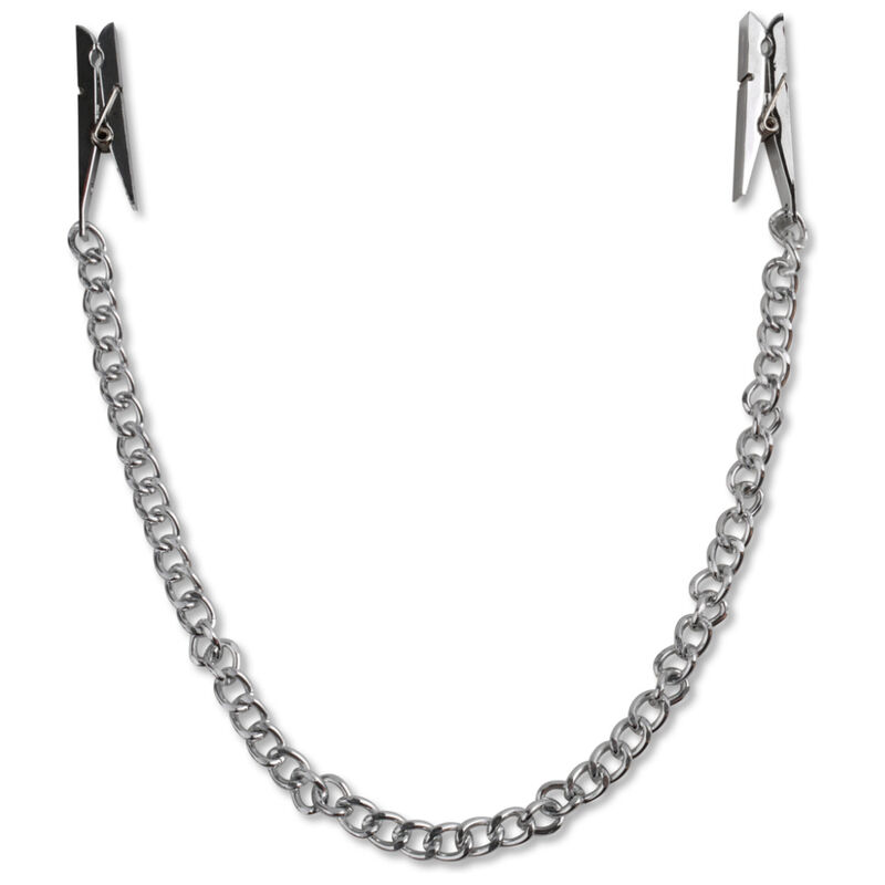 FETISH FANTASY SERIES – SERIES CADENA PARA PEZONES PLATA