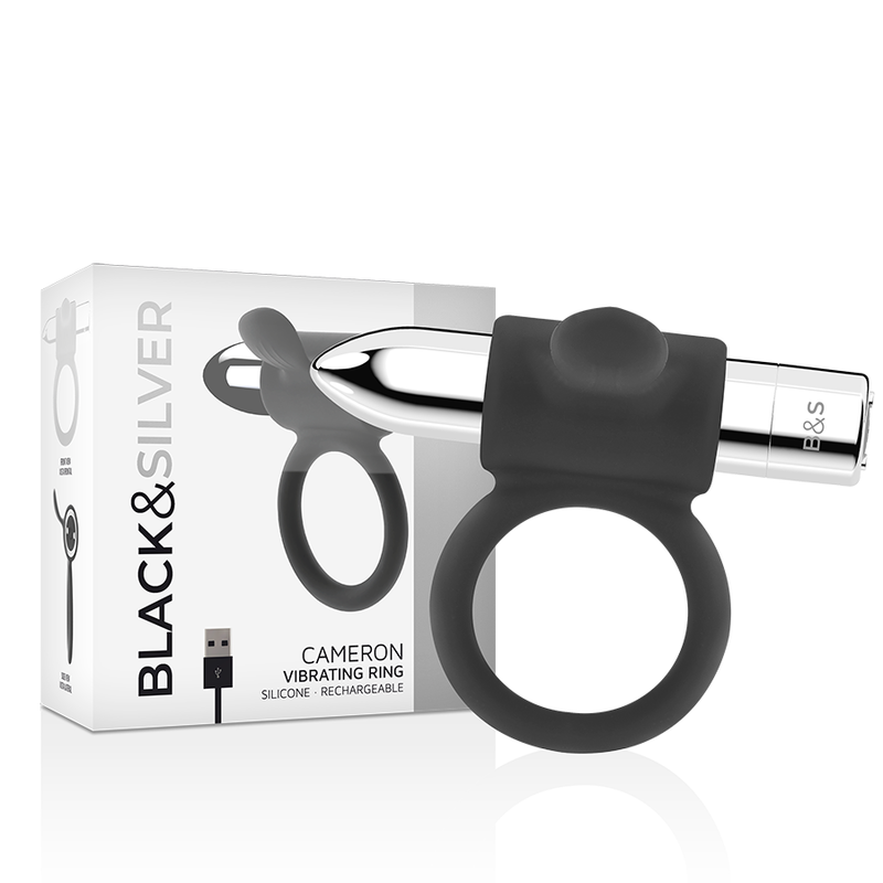 BLACKSILVER – CAMERON ANILLO RECARGABLE SILVER