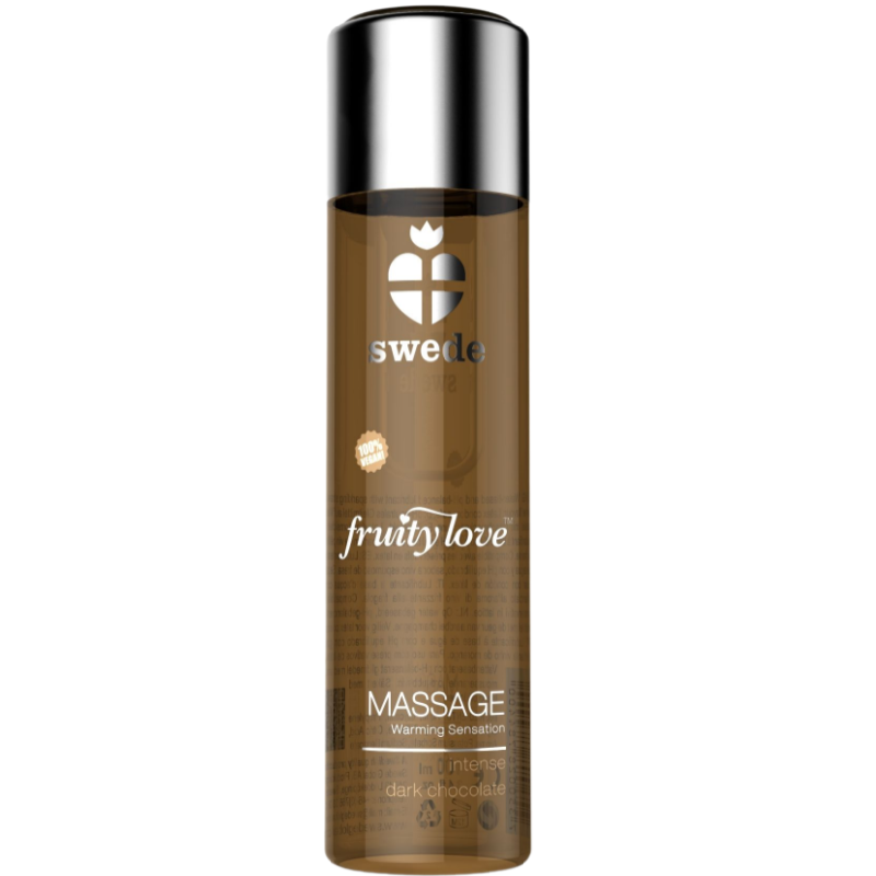 SWEDE – FRUITY LOVE ACEITE EFECTO CALOR CHOCOLATE NEGRO 120 ML