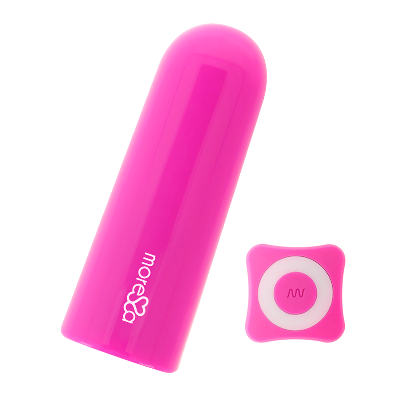 MORESSA – NIX POTENTE VIBRADOR MULTI JUEGOS CONTROL REMOTO ROSA