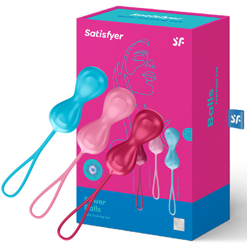 SATISFYER – LOVEBALLS TRAINING SET 1